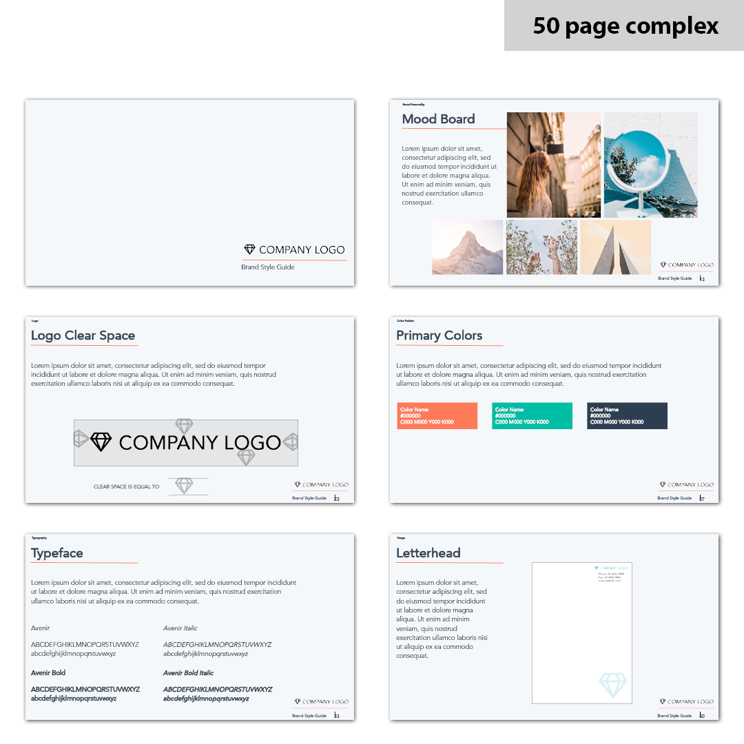 corporate style guide styleguide brand guidelines for showing how to use your new brand or to pull together all your various elements into one cohesive new look going forward high-quality layout designed by graphic designer Kassandra Marsh from Make Better Documents, Brisbane Australia